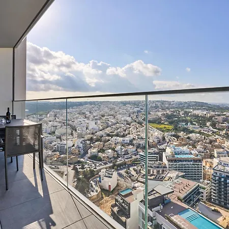 Enchanting One-bedroom On 25th Floor Appartement