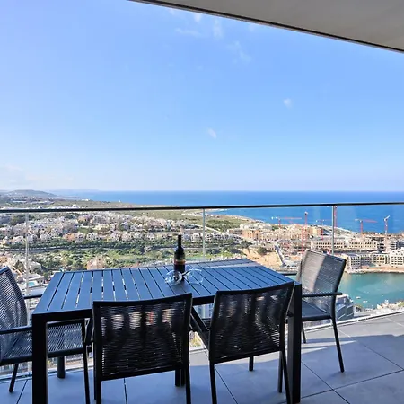 Enchanting One-bedroom On 25th Floor * Saint Julian's